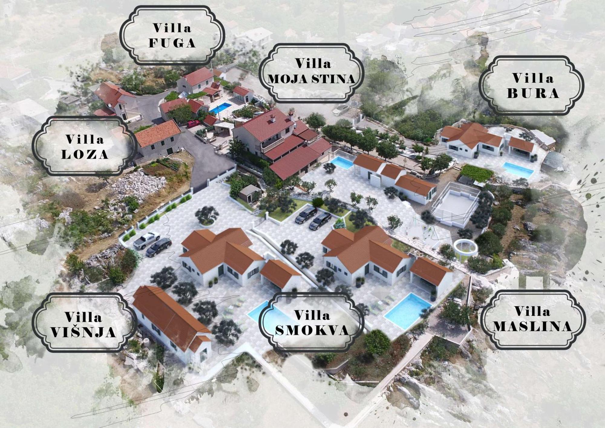 Villa Loza - Resort Moja Stina Seoca Exterior foto